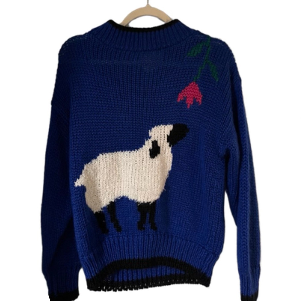 Chunky Vintage Hand Knit Sweater